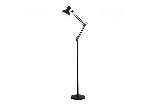 &uu LAMPARA DE PIE FLEXIBLE VARIAS POSICIONES 1.85 MTS MT-331